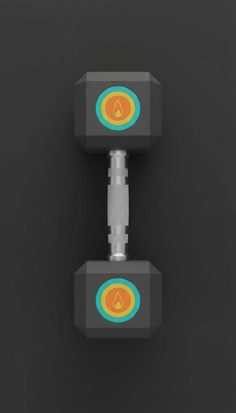 Hex rubber dumbbells with knurled chrome handles