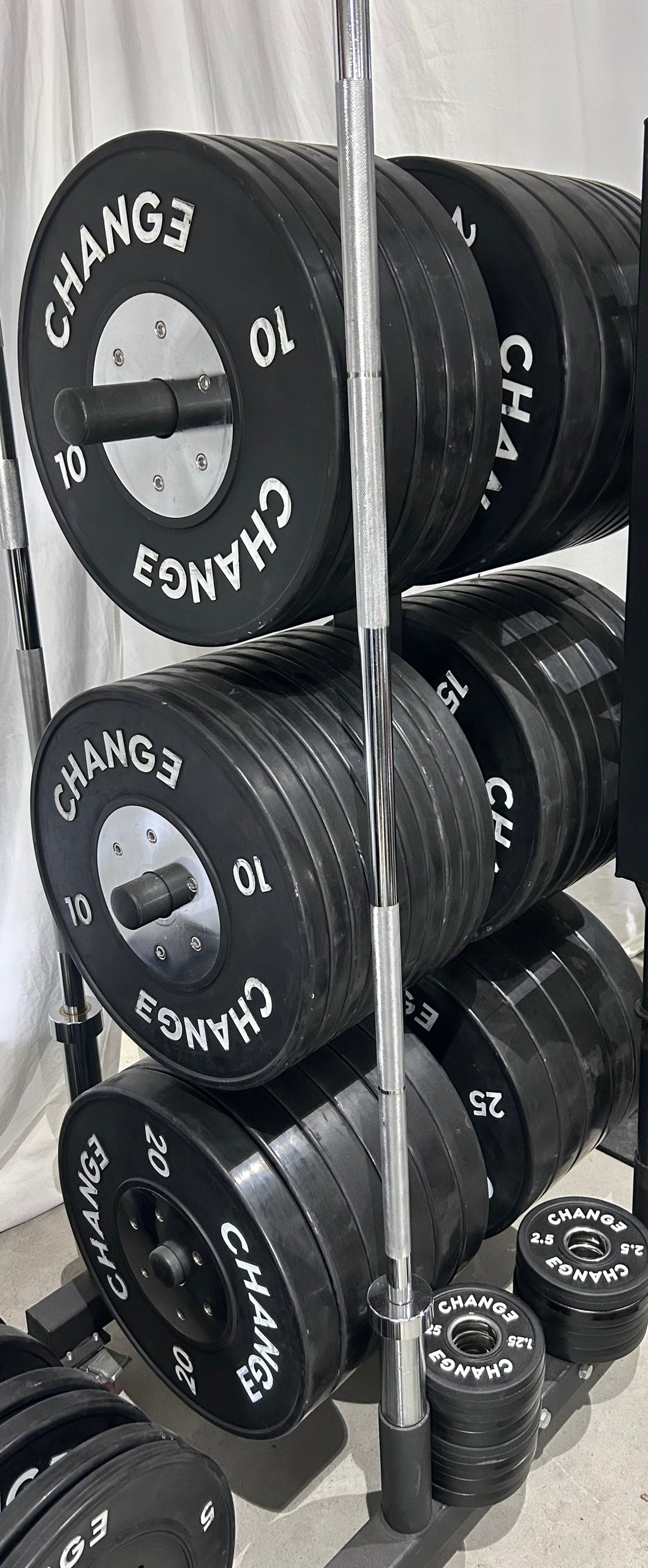 Change Competition Black Bumper Plate