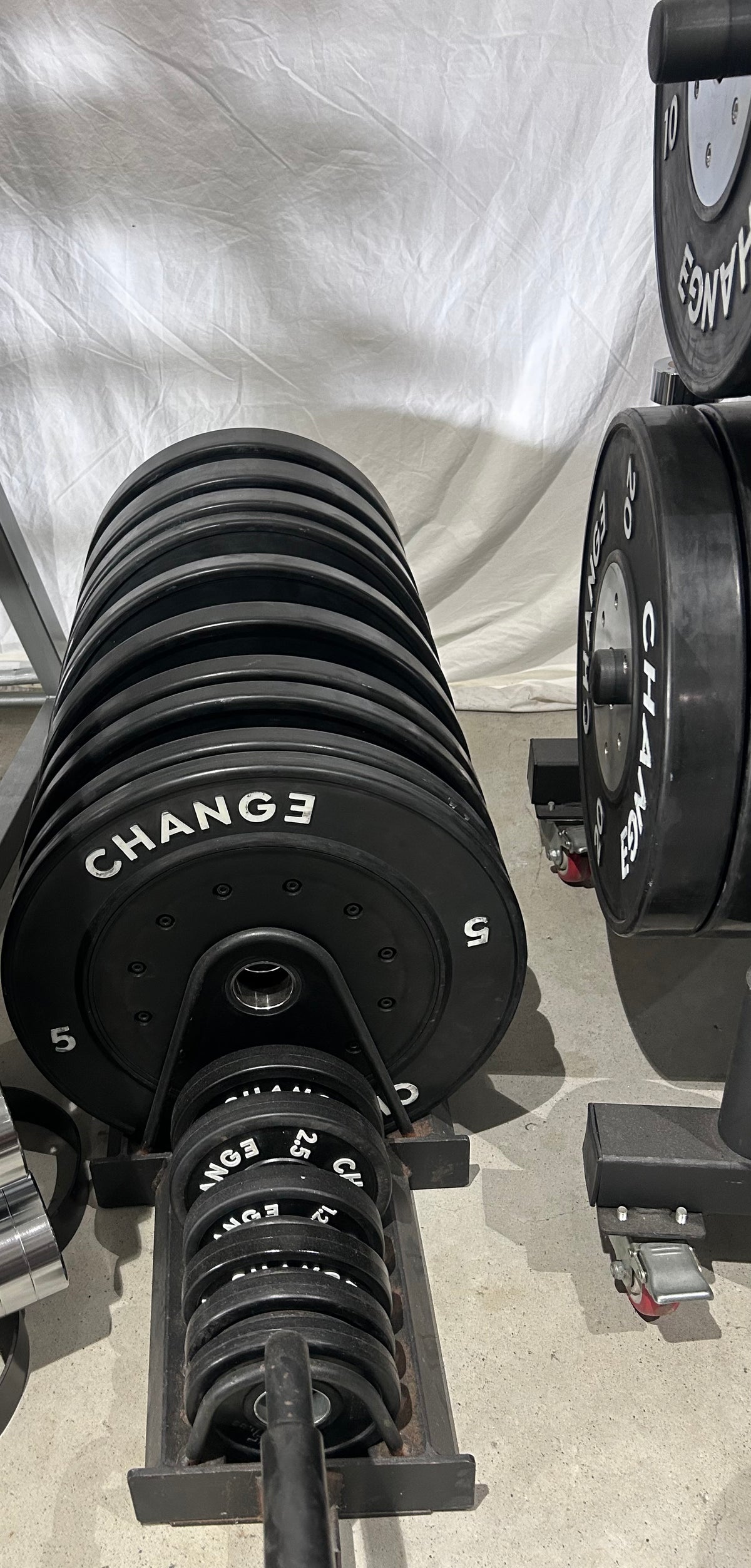 Change Competition Black Bumper Plate