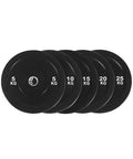 Black Bumper Plate — Build A Gym