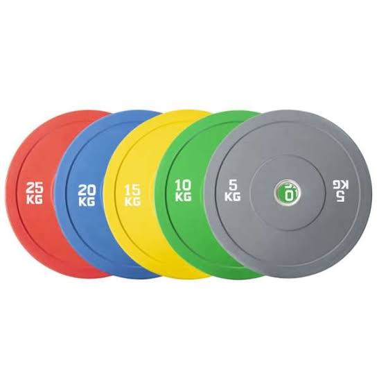 Coloured Bumper Plate — Build A Gym