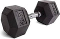 Hex Rubber Dumbbell — Build A Gym
