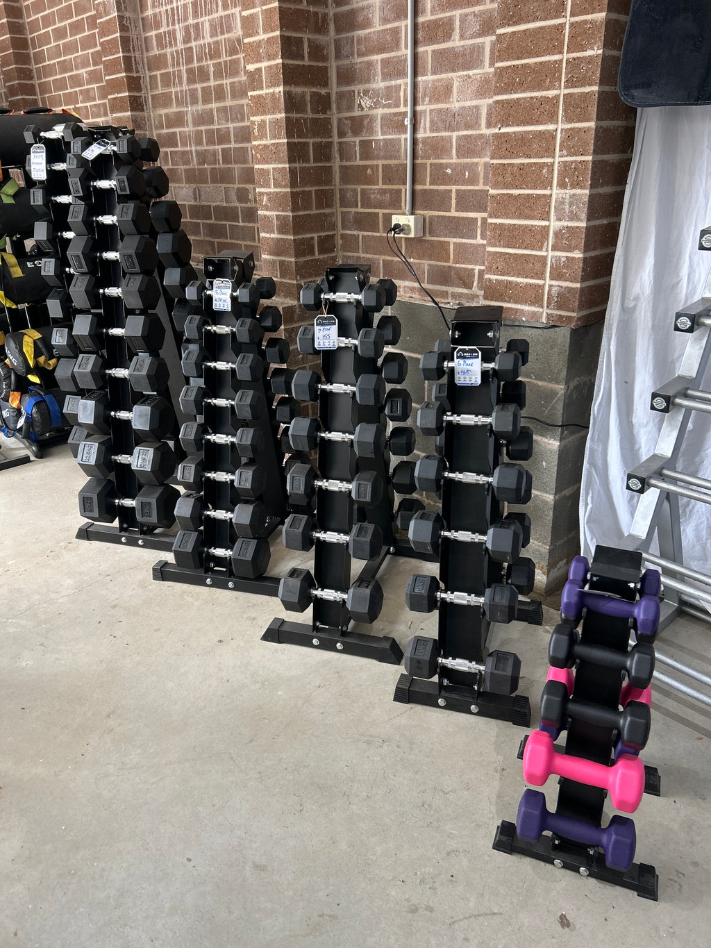 A-Frame Dumbbell Rack